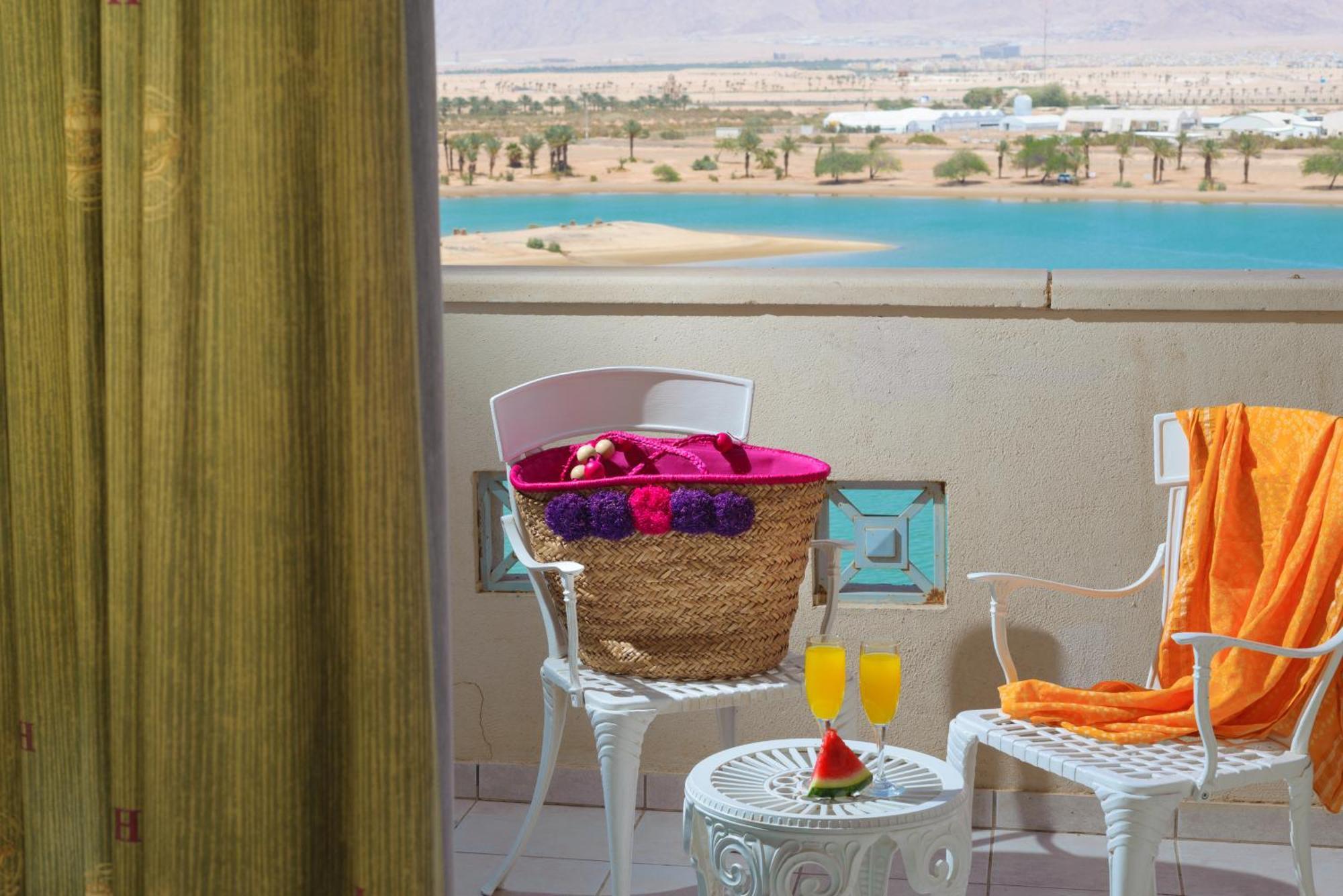 Herods Boutique Eilat A Premium Collection By Fattal Hotels Zimmer foto View from a balcony