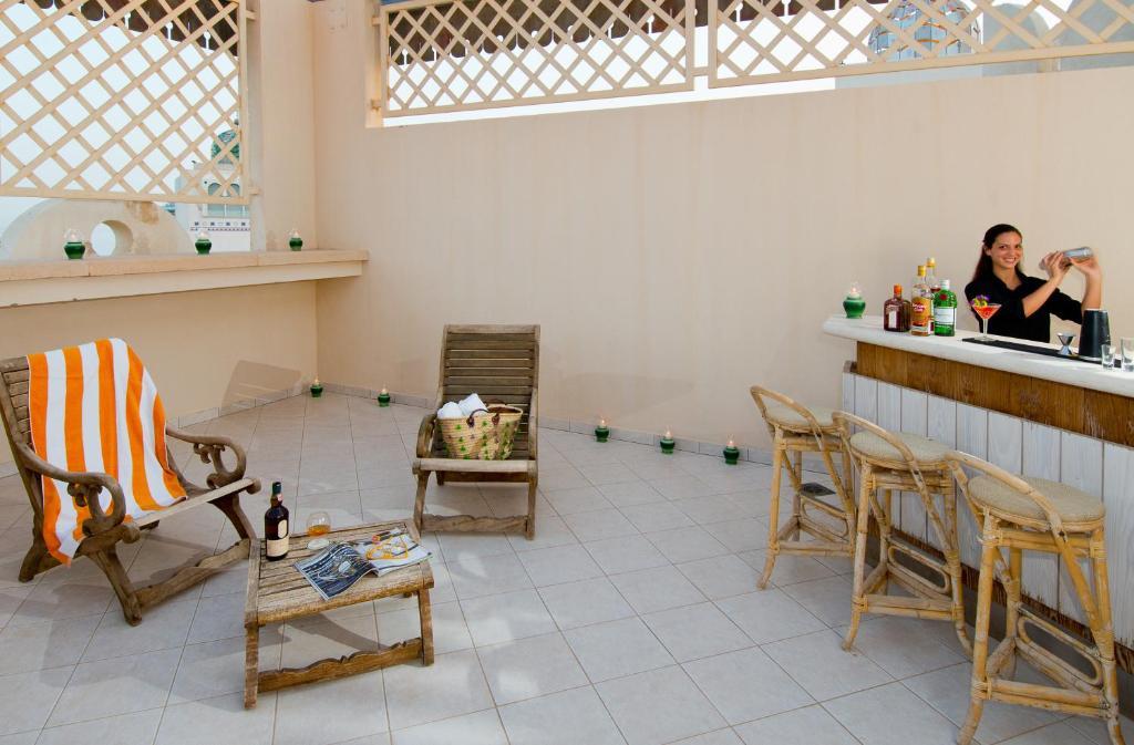 Herods Boutique Eilat A Premium Collection By Fattal Hotels Exterior foto Rooftop bar