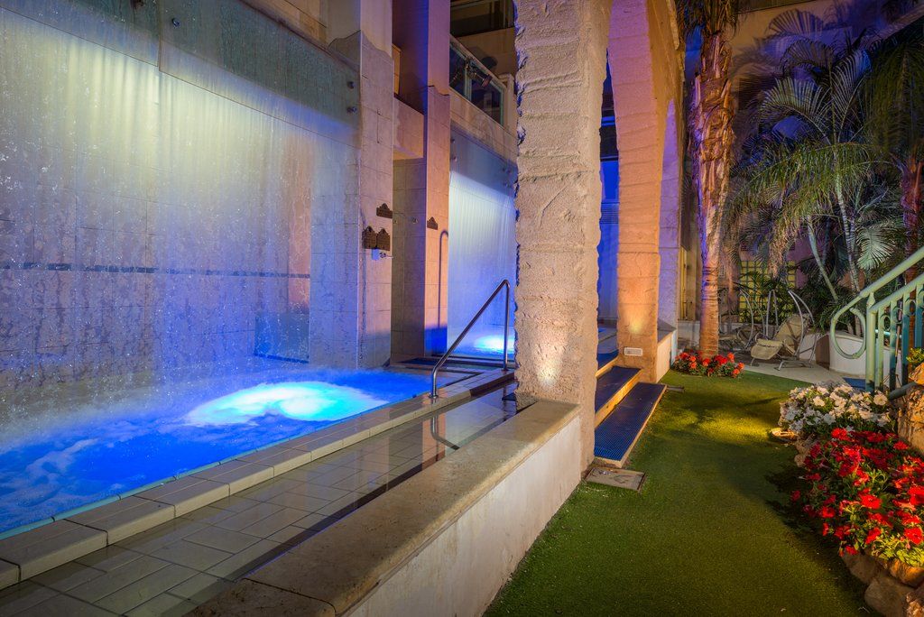 Herods Boutique Eilat A Premium Collection By Fattal Hotels Exterior foto The waterfall at the pool